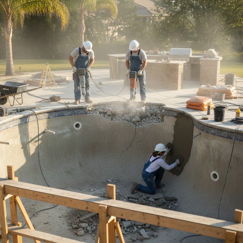 Concrete Pool Service