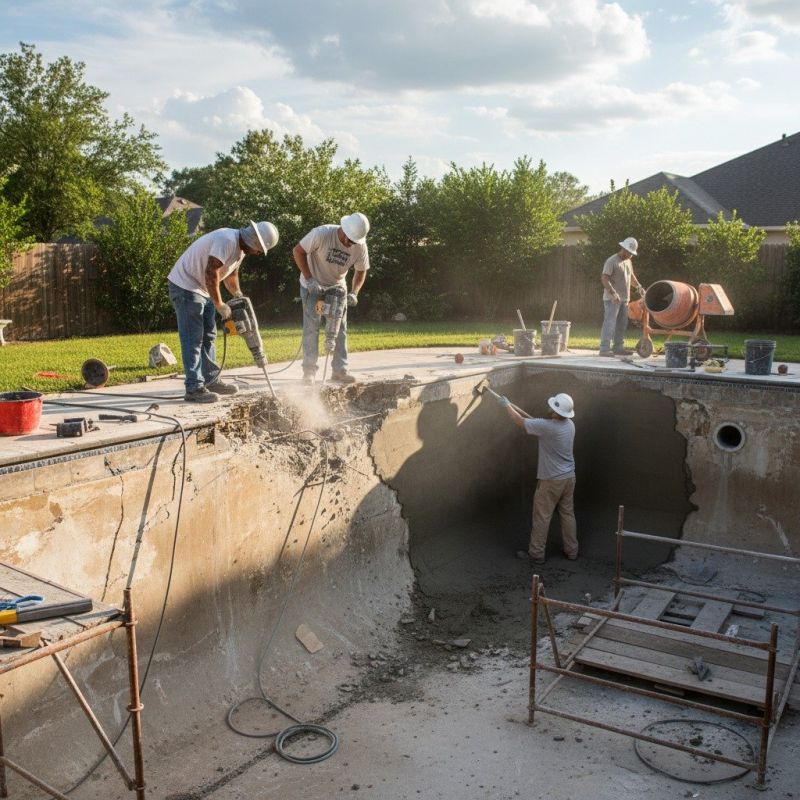 Concrete Pool Service